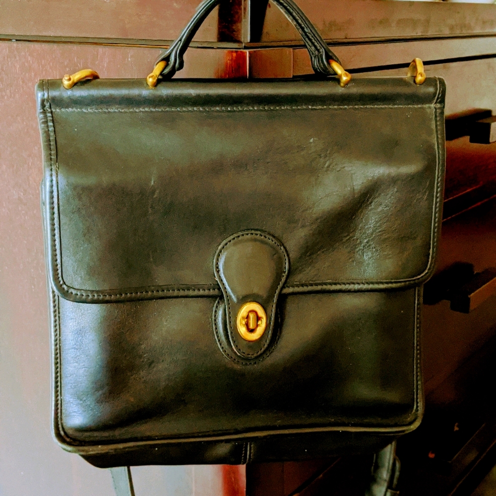 Coach black Willis bag